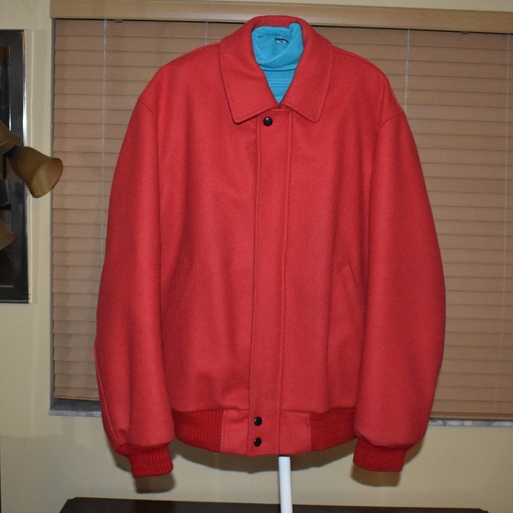 Alan Michaels Other - Vintage 1960's Alan Michaels Red Varsity Jacket